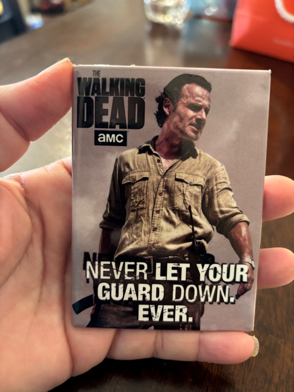 The Walking Dead 2017 AMC Magnet 2.5”X2.5”